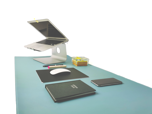 Sky Blue bureau onderlegger